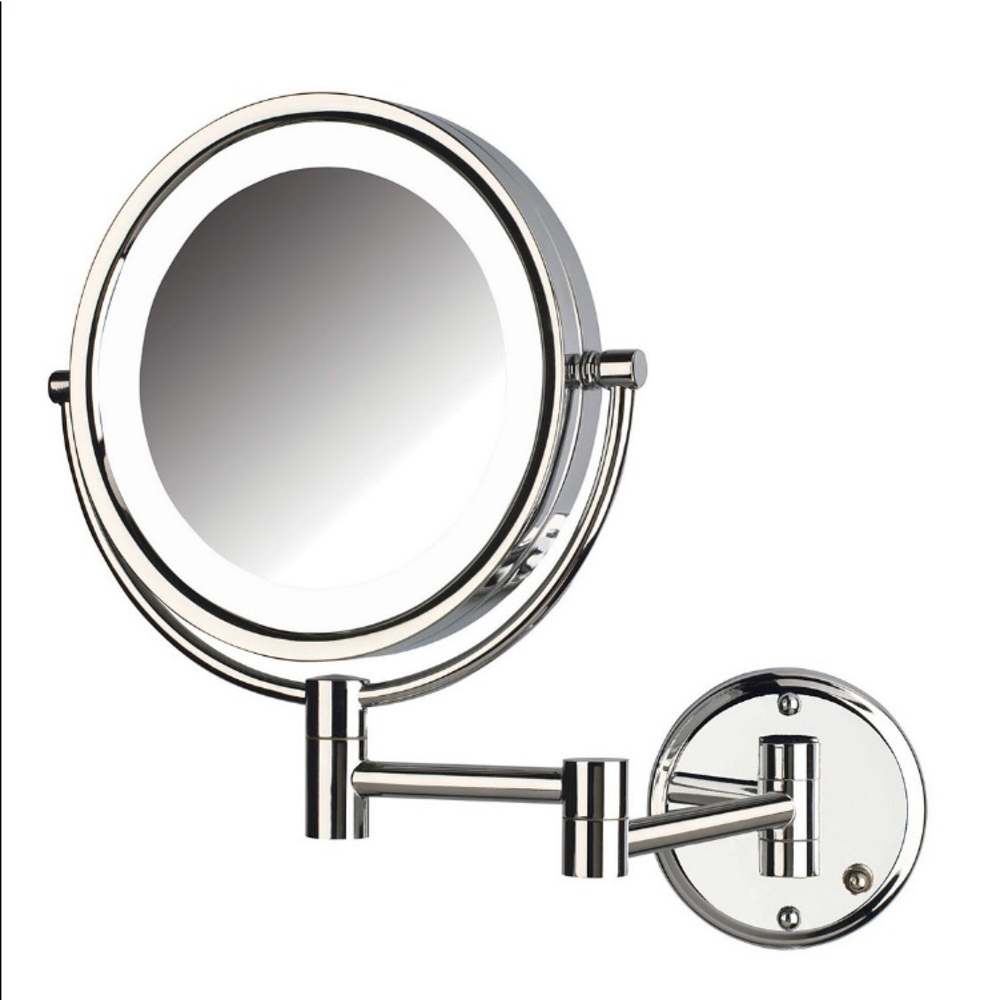 *Jerdon HL88CLD 8X Wall Mounted LED Lighted Mirror Chrome Direct